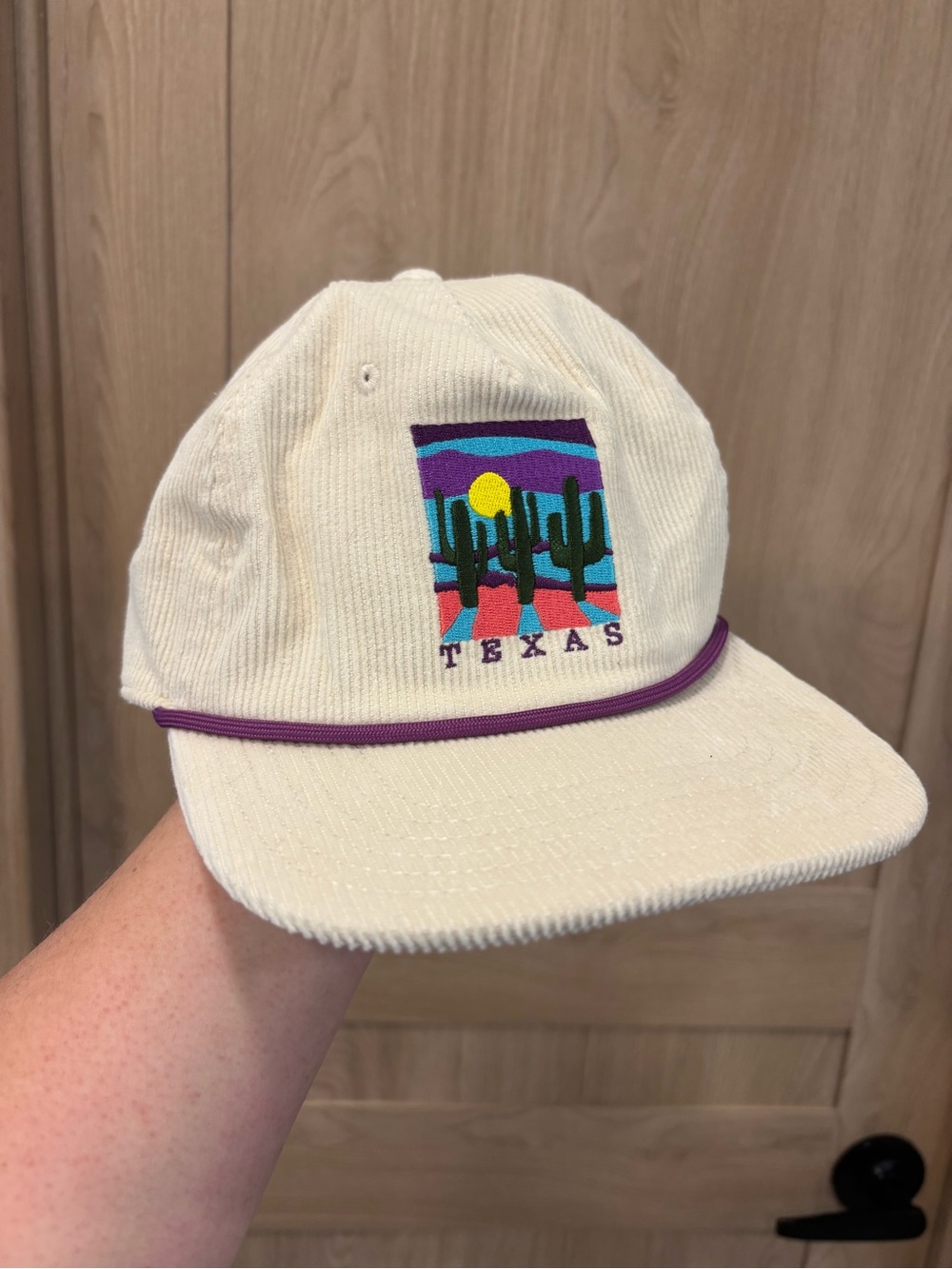 Mighty Fine Texas Corduroy Ball Hat Snapback